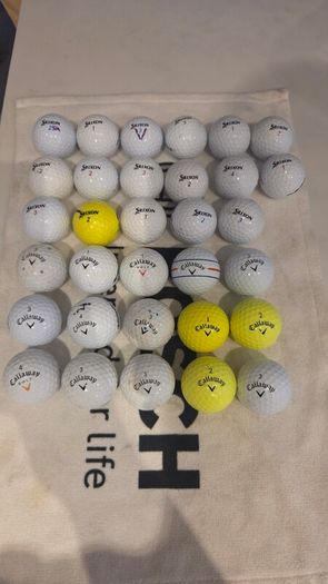 32 callaway and srixon balls