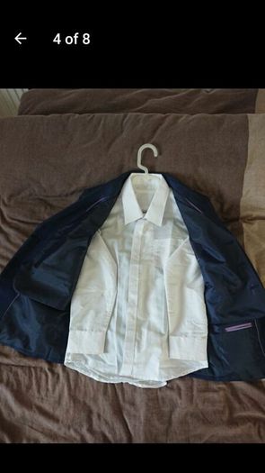 Price Reduced. Boy's Communion Birthday Party Suit Full Set. House clearance sale unwanted stuff gift.