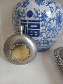 Pinter Bros. Porthole 10oz Hip Flask