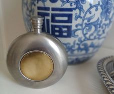 Pinter Bros. Porthole 10oz Hip Flask