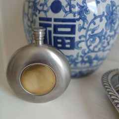 Pinter Bros. Porthole 10oz Hip Flask