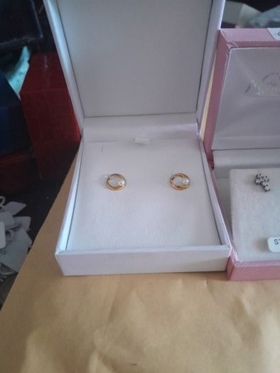 ladies silver earrings