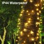 50M LED String Fairy Lights On Dark Green Cable with Various Light Effects, Ideal for Christmas Tree, Xmas, Party,Wedding Image 3