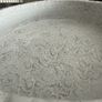 Large Heavy Stoneware Pedestal Fruit Bowl Image 5