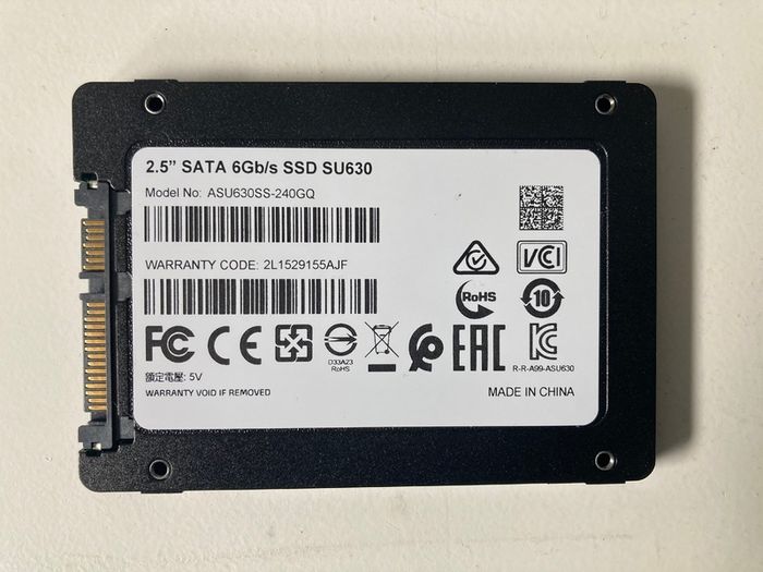 Adata 2.5inch 256GB Sata SSD