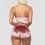 Velor pajamas short shorts Image 2