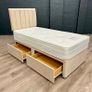 Single Bed And Mattress With Headboard Image 3