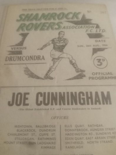 league of Ireland Programmes