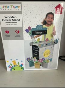 Children's toy flower cart