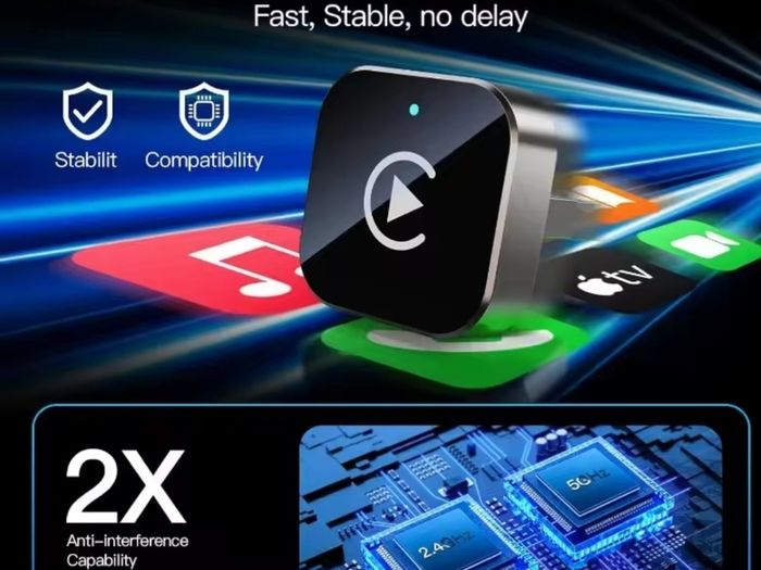 Android Auto CarPlay wireless