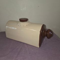 Antique stoneware Foot Warmer 3pts