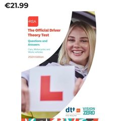 driver theory test book Pick up beside Killester dart station.