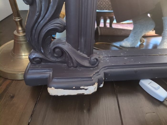 Antique Over Mantle Mirror