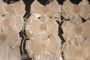 Custom Wedding pew ends