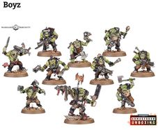 Warhammer 40k Mob of 20 Ork Boyz