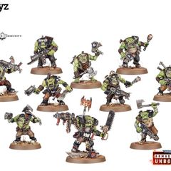Warhammer 40k Mob of 20 Ork Boyz