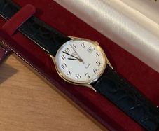 Rotary men's watch, like new, Swiss Made, box, papers