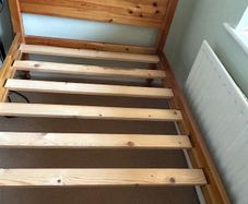 Single Pine Bed