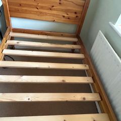 Single Pine Bed