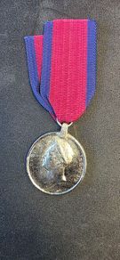 Waterloo Medal 1815 Replica - Military History Reproduction / Prop