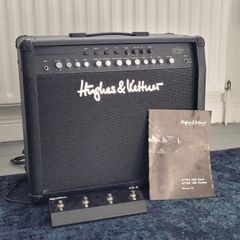 Hughes & Kettner Attax 100 Combo Amp - w/ Footswitch & Manual