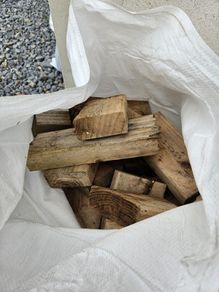 Bag of sticks for firewood