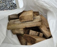 Bag of sticks for firewood