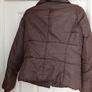 Zara ladies brown padded jacket - size L Image 4