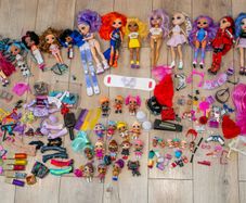 Rainbow High + LOL Dolls - large set