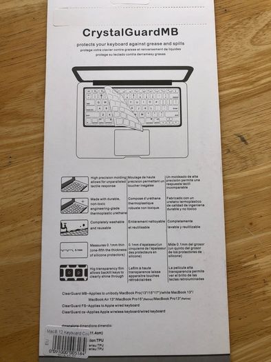 Keyboard protector for MacBook Pro / MacBook Air