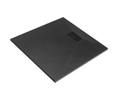 Bathroom Shower Tray Black Square 90x90 cm
