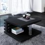 Modern Floor Shelf Coffee Table Free P&p (multiple Colours Available) Image 4