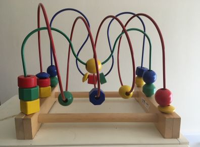 Mula bead roller coaster toy