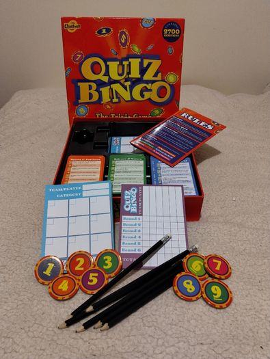 Quiz Bingo, Trivia quiz and Bingo Rolled Into One Game
