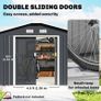 13 x 11ft Garden Metal Storage Shed Image 5