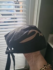 Leather Biker Hat