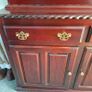 Dining Display Cabinet Carved Mahogany Image 2