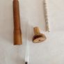 Antique French Albuminometer. Wood & Glass. Original Instructions Image 8
