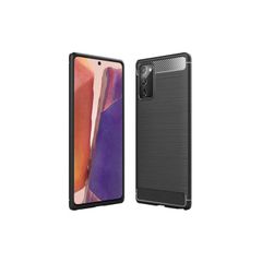 For Samsung Galaxy Note 20 / Note 20 5G Case Cover Carbon Fiber Design Shockproof Armor New - FHT28SMK3