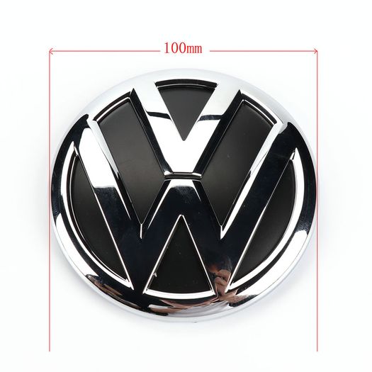 100mm OEM Rear Trunk Lid Badge Emblem Chrome Logo Car Sticker For VW Volkswagen Jetta MK6 VI Polo Golf Passat Variant 5C6 853 630