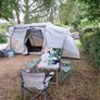 6-person 3-bedroom inflatable camping tent Air seconds 6.3 Fresh & Black Image 3