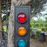 Working traffic light with standard 3 pin Irish plug socket / Man cave / Garden Feature @ OCG Image 3