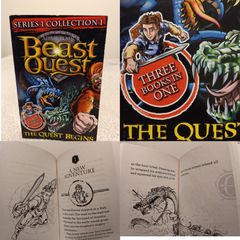 Beast Quest Series 1 Collection 1 By Adam Blade 3 Books In 1