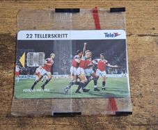Norway Phonecard "World Cup 1994", Norwegian Football, mint in wrapper, 22 Units - free standard postage