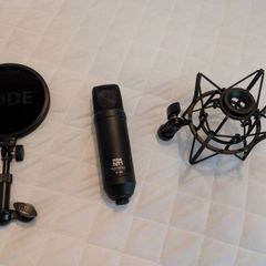 RODE NT1 Microphone, Filter & Shock Mount