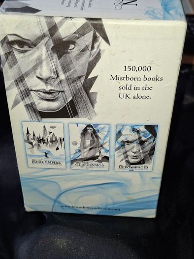 The Mistborn Trilogy 3 Books Set Collection-The Final Empire, The Hero Of Ages and The Well Of Ascension by Sanderson Brandon, Postage Available or Collection