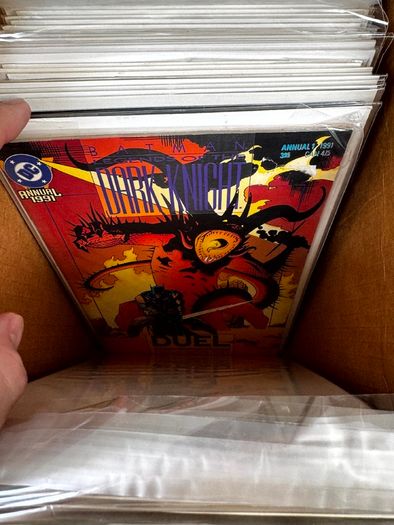 Detective Comics Batman Long Comic Box w 215 comics for Sale