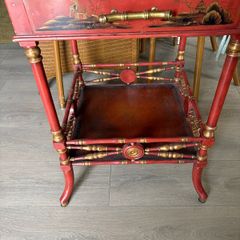 oriental side table