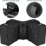 28L Water Resistant Bike Bicycle Rear Seat Carrier Bag Rack Trunk Bags Bike Commuter Bag Pannier Cycling Double Side Luggage Image 2