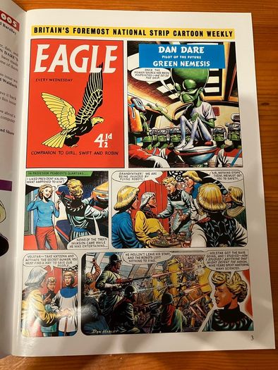 Comic:'Spaceship Away.The Original Dan Dare' part 1 to 5